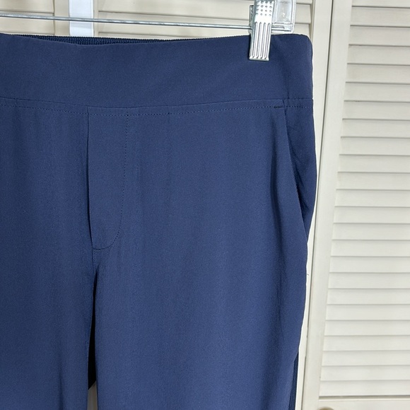 Athleta Brooklyn Ankle Navy Blue Pants Size 10 - Picture 5 of 12